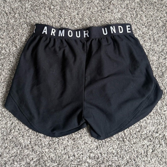 Under Armour Women's Athletic Black Shorts - Picture 3 of 3